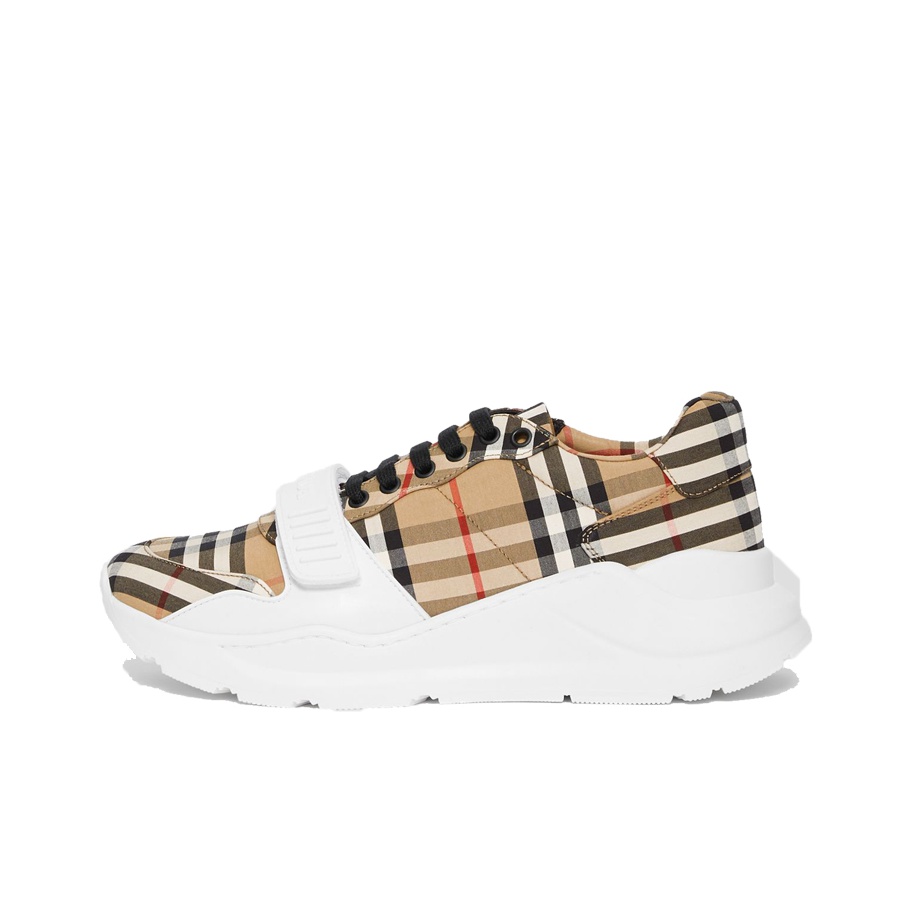 ☆【BURBERRY】☆Nylon, Suede and Vintage Check Sneaker.s☆ Step Up Your Style: The Best Nylon Suede and Vintage Check