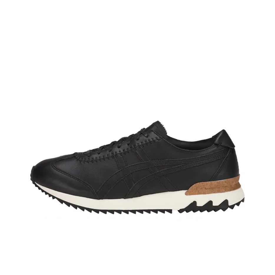 Onitsuka Tiger MHS Cl Шок Absorbers Противоскользящий Устойчивый к Износу Низкий Топ Casual Унисекс Pure Black