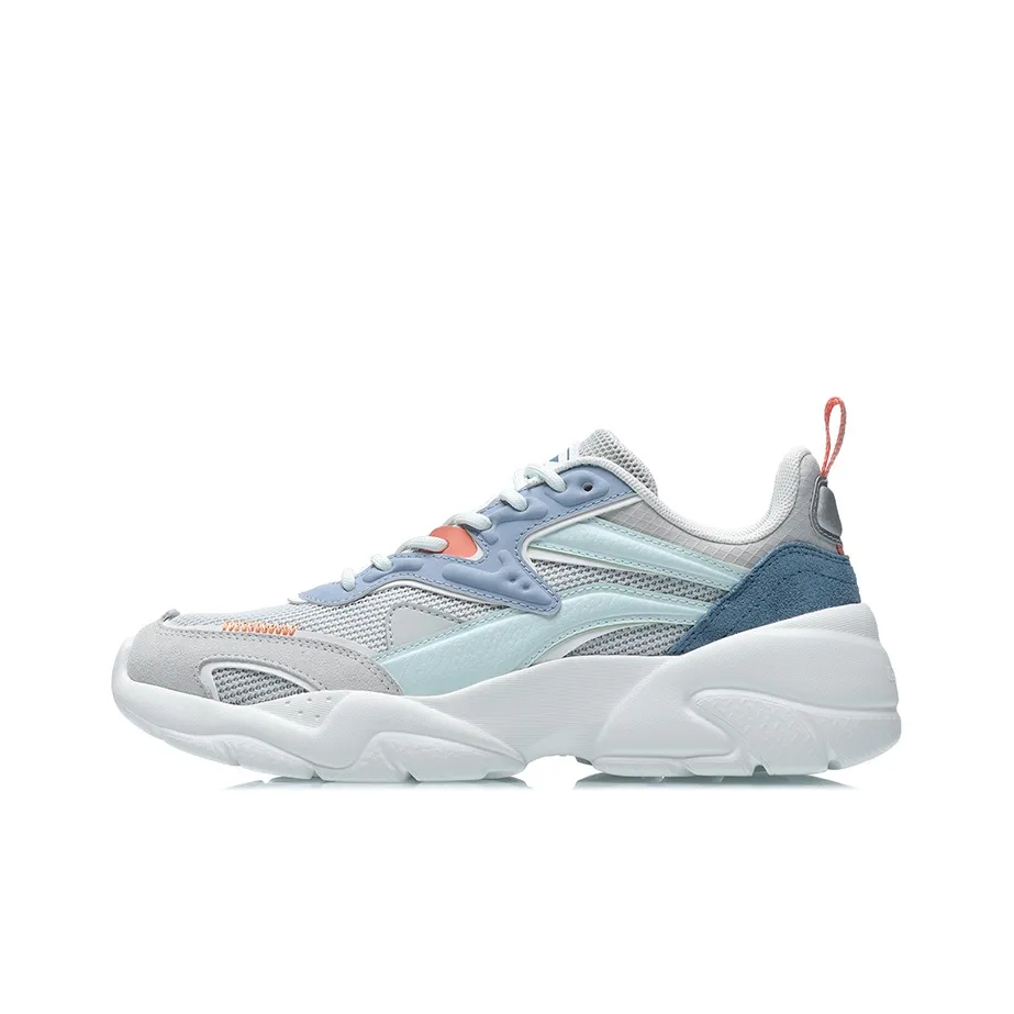 LINING Xingyun Casual Shoes Women's Low-Top Gray/Blue