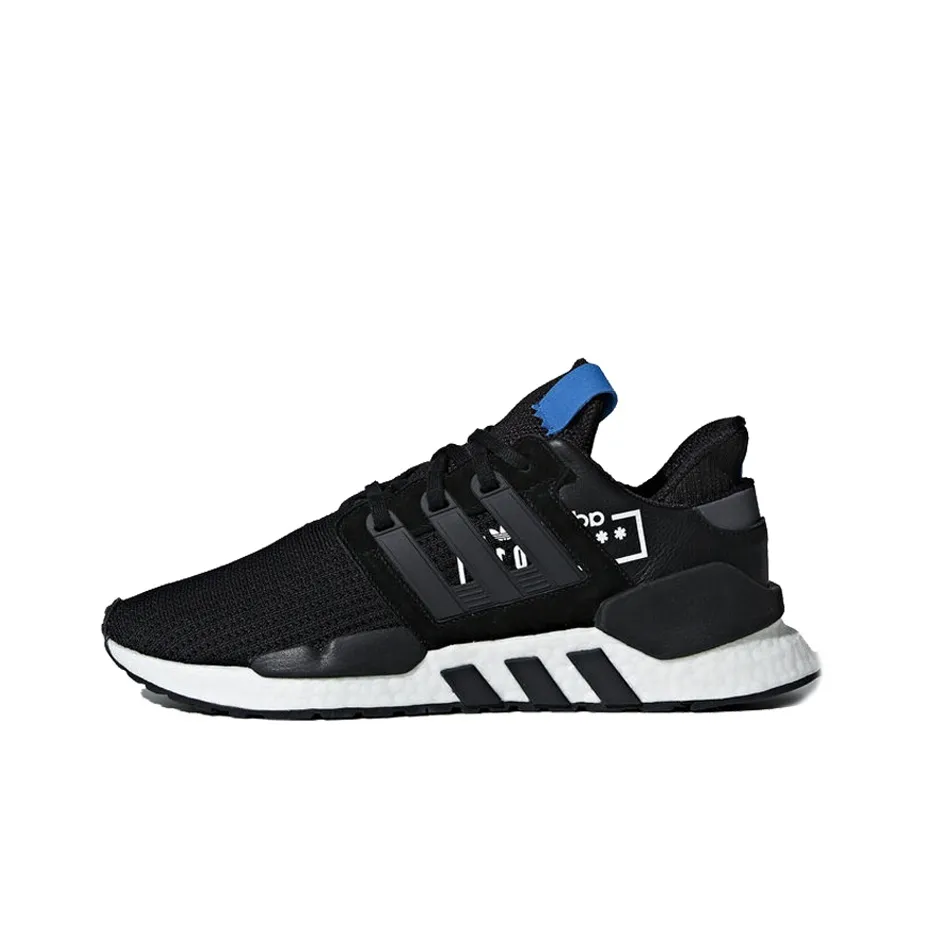 Adidas Originals EQT Support Adv I Slip Resistant Abrasion Resistant Low Top Casual Unisex Black Blue Adidas Originals EQT Support Adv I Противоскользящий устойчивый к истиранию низкий топ повседневный унисекс черный синий