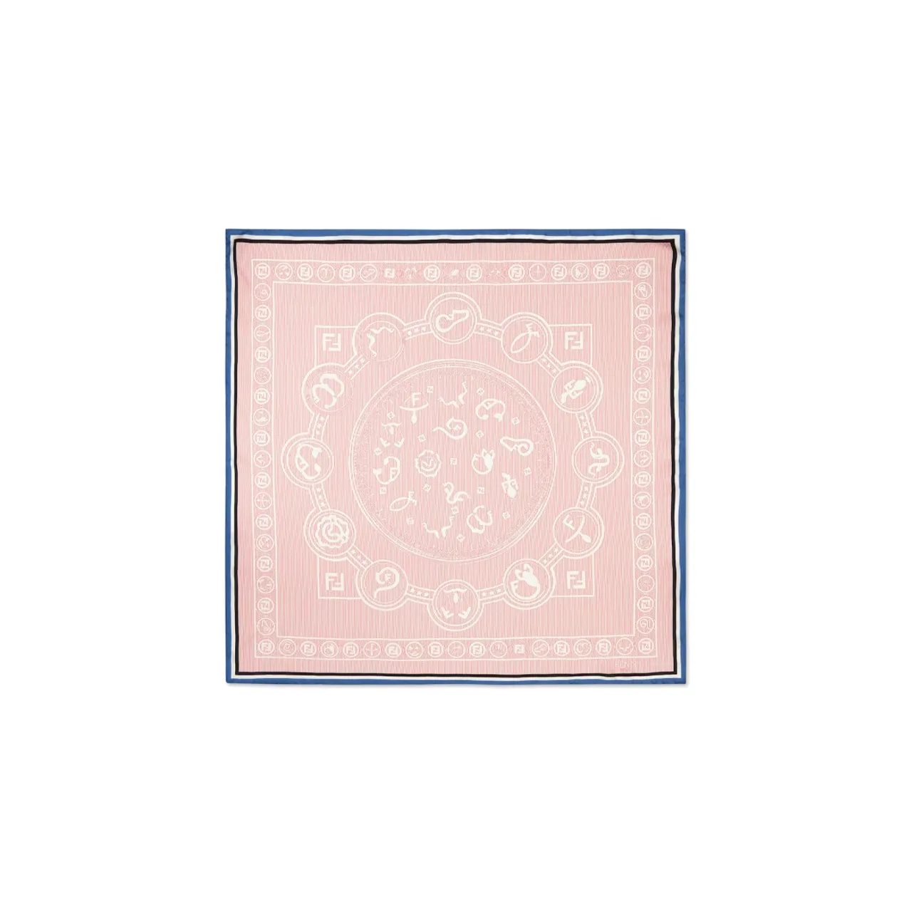 FENDI Шелковые шарфы Женские Розовый