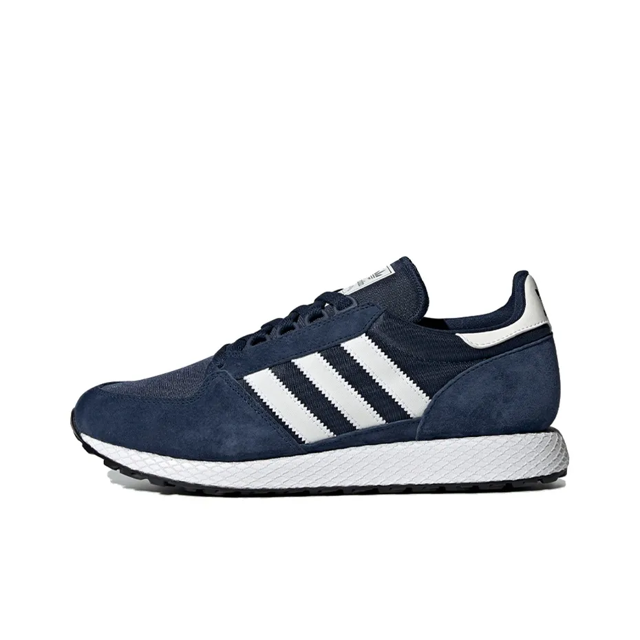 Adidas Originals Forest Grove Дышащий и Легкий Низкий Топ Casual Унисекс Синий