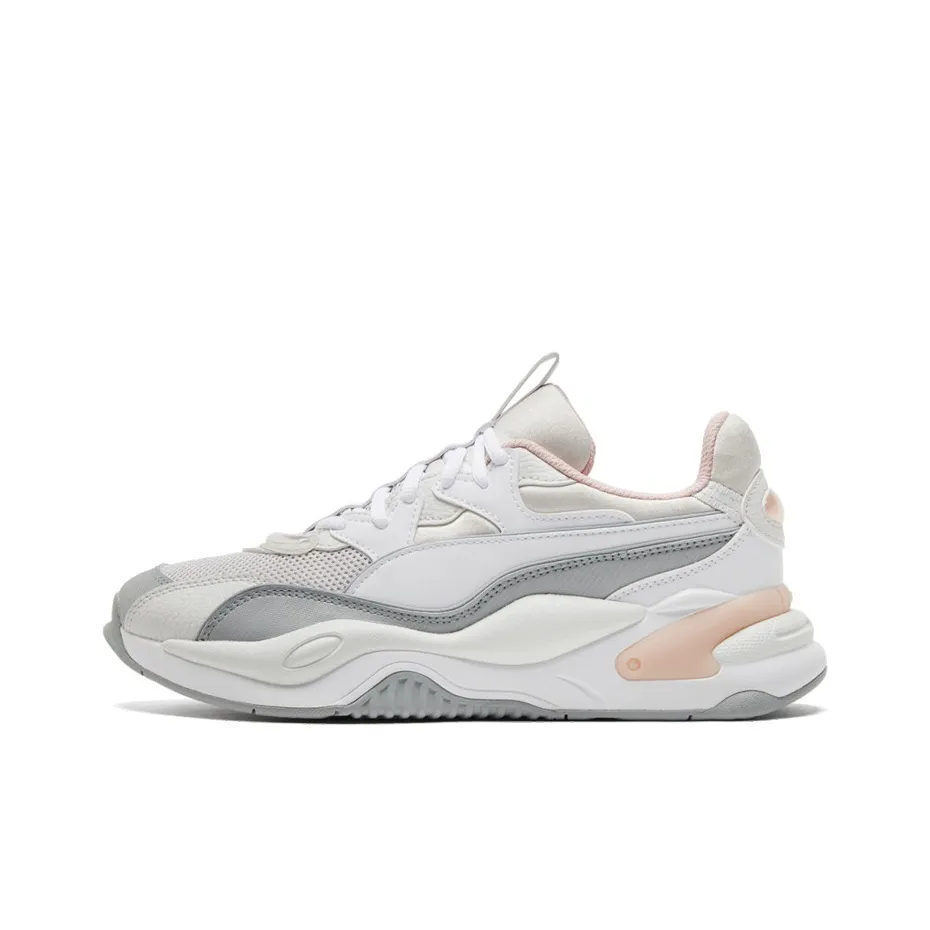 PUMA RS 2K Sahara Utility Low Топ Casual Унисекс Белый Серый Розовый