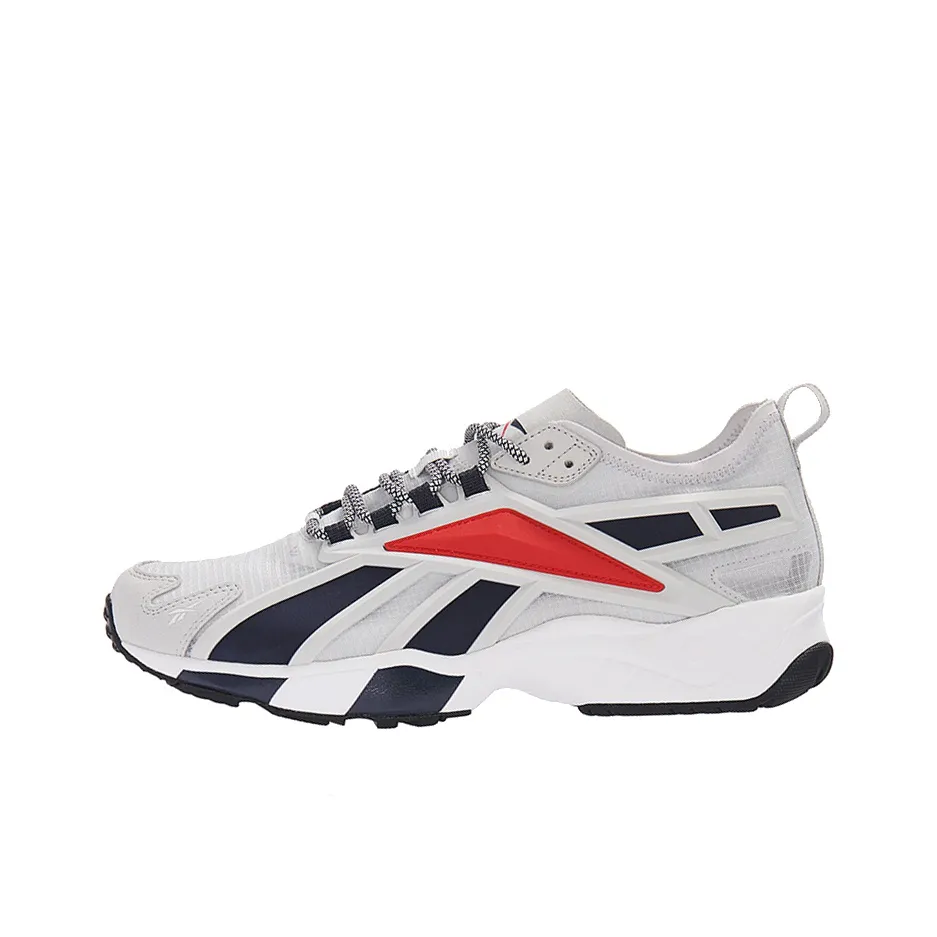Reebok совместный низкий топ Casual Unisex Серый Синий Красный