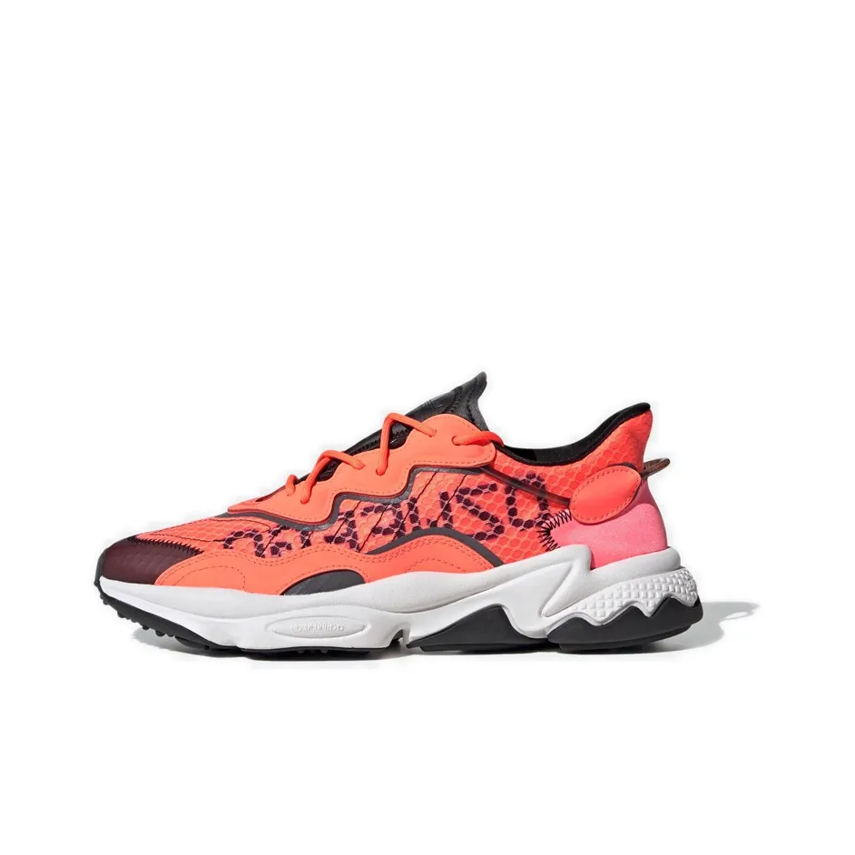 Adidas Originals Ozweego Low Топ Повседневный Мужской Ярко-Оранжевый