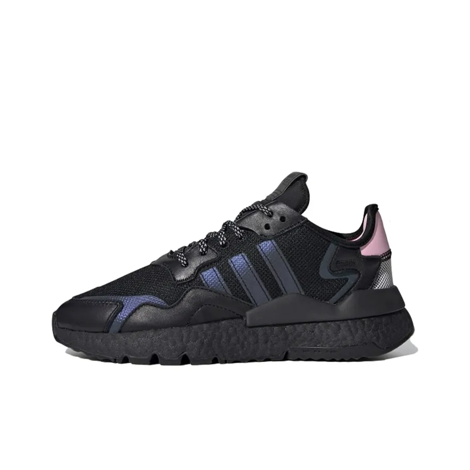 Adidas Nite Jogger Core Black True Pink Women's