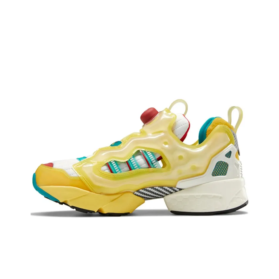 Adidas Originals x Reebok совместный бренд ZX Fury Low Топ Casual Унисекс Желтый