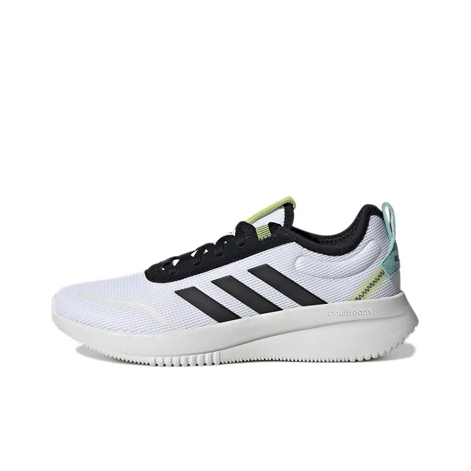 ADIDAS NEO Lite Racer Rebold Устойчивый к истиранию Низкий Топ Casual Мужской Белый Черный