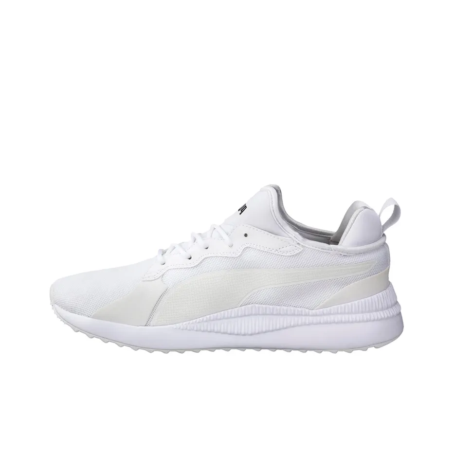 PUMA Pacer Next Low Running Shoes Khaki/White