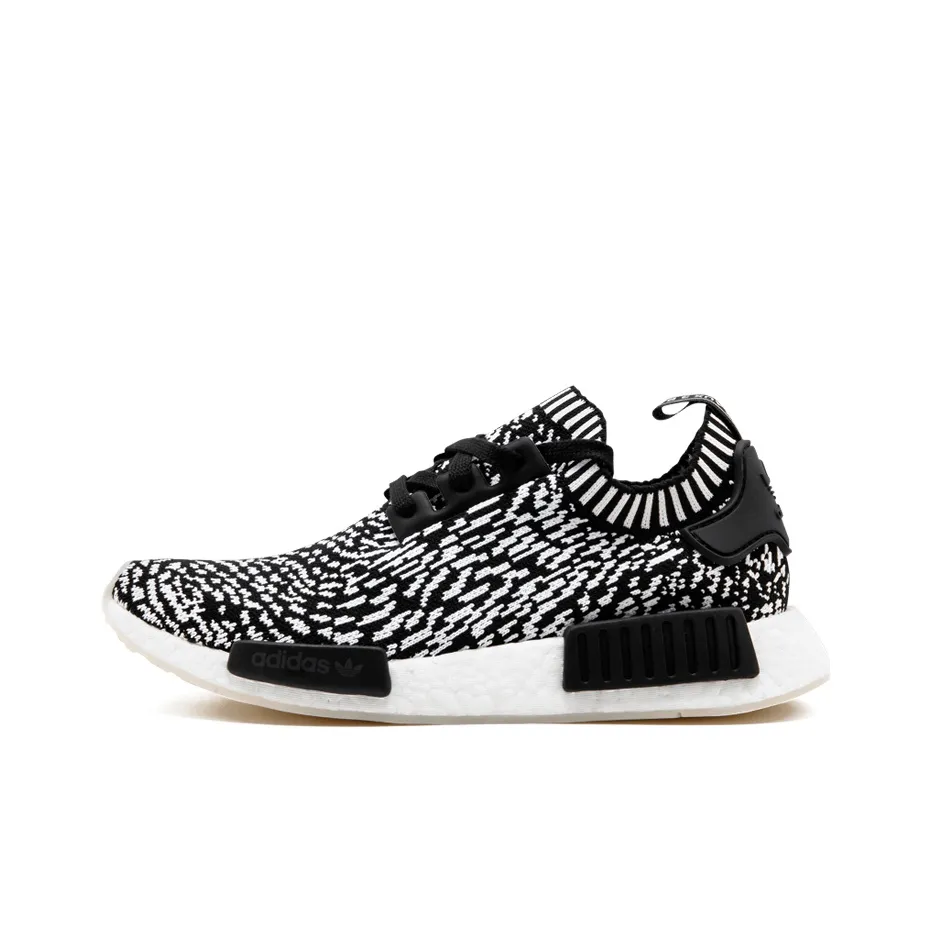 Adidas Originals NMD_R1 Sashiko Черный Амортизация Противоскользящий Низкий Топ Спортивная Повседневная Обувь Унисекс