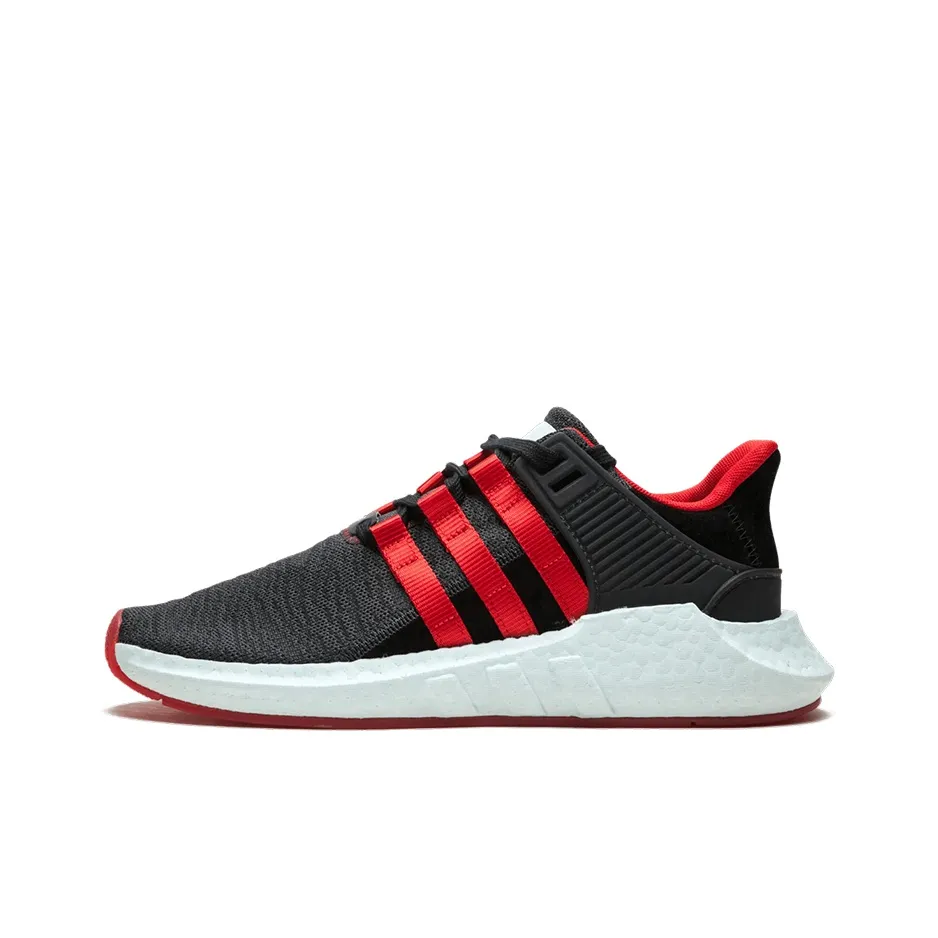 Adidas Originals EQT Support 93 17 Амортизаторы Slip-resistant Низкий Топ Casual Унисекс Красный