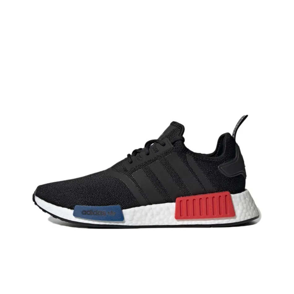 Adidas Originals NMD_R1 Low Top Повседневная Обувь Унисекс Черный Красный Синий