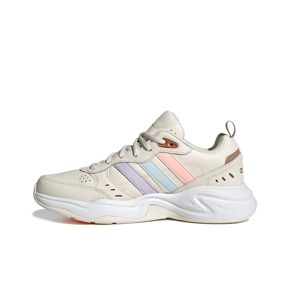 Adidas Neo Strutter Slip Resistant Abrasion Resistant Легкий Низкий Топ Casual Женский Бежевый