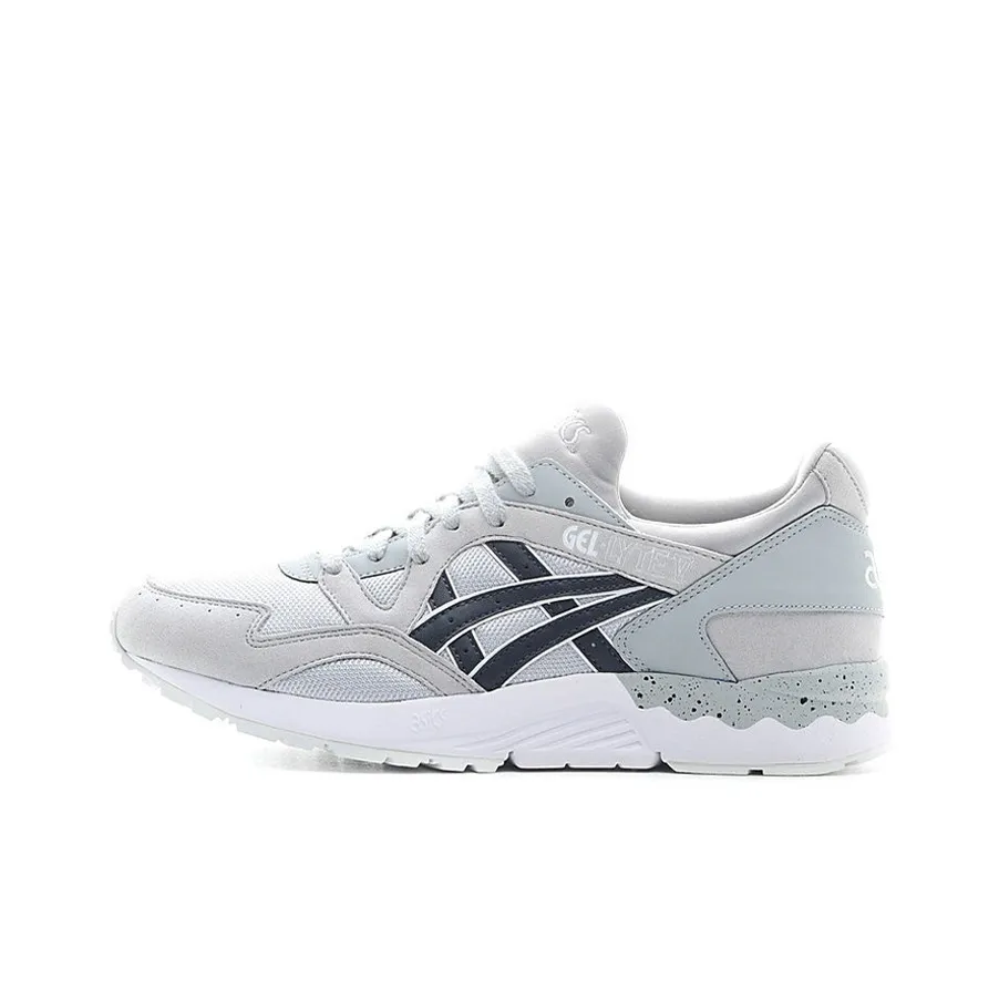 Asics Gel Lyte 5 Устойчивый к истиранию Низкий Топ Casual Унисекс Серый Черный