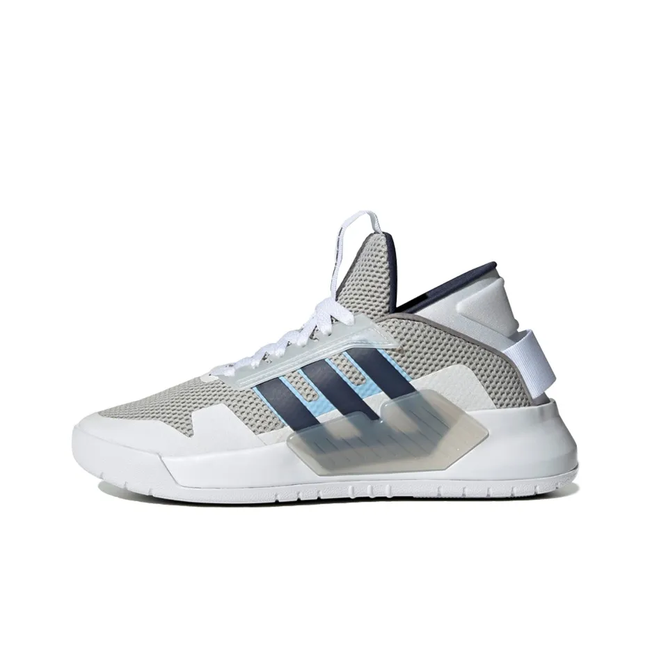 Adidas Neo Bball 90s Grey/White/Blue Women's