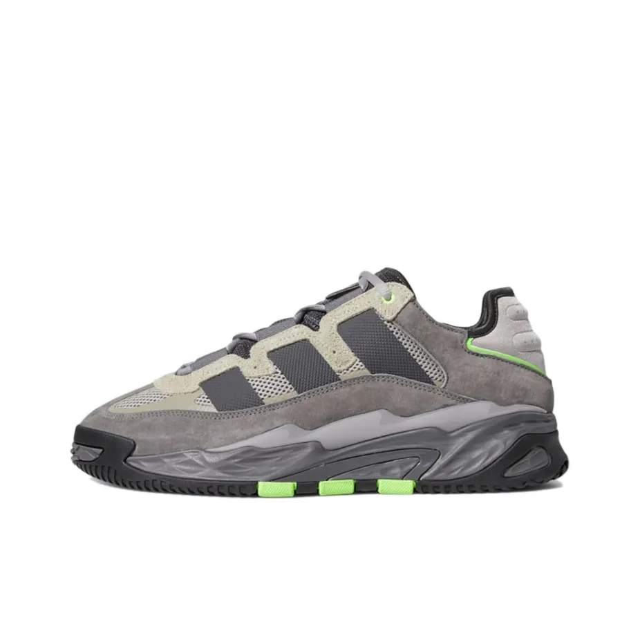 Adidas Originals Niteball Casual Shoes Unisex Low Top Gray