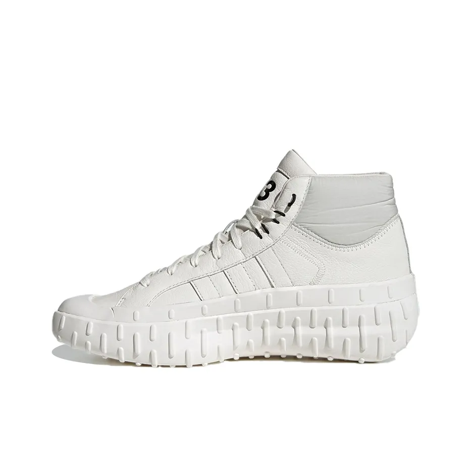 Y 3 GR.1P Высокий Топ Casual Унисекс Белый