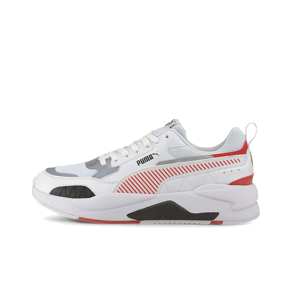 PUMA Ferrari Race X Ray 2 White/Red Low Sneakers