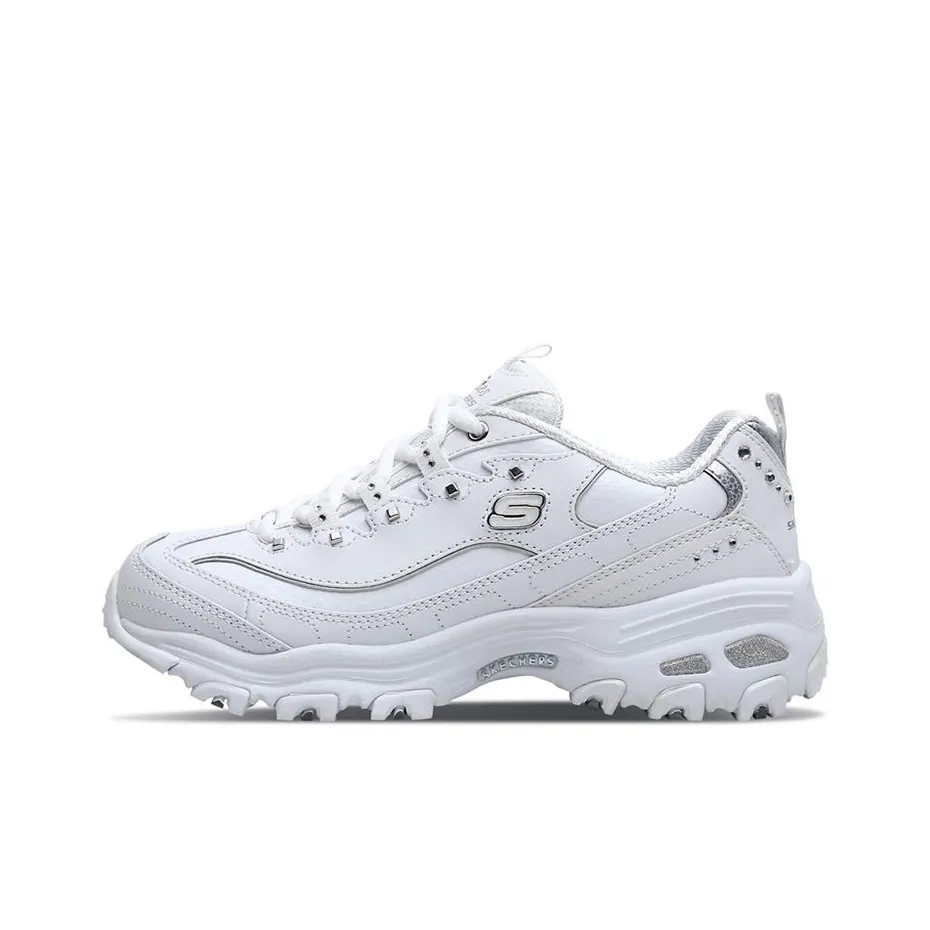 Skechers D Lites Silver/White Women's