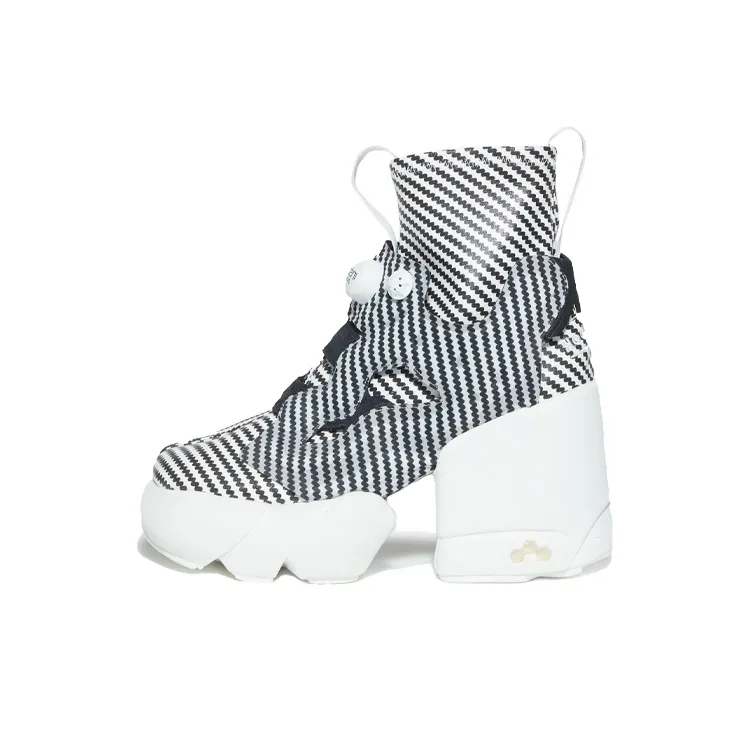 Reebok X Maison Margiela Instapump Fury High Heels Women's Black/White