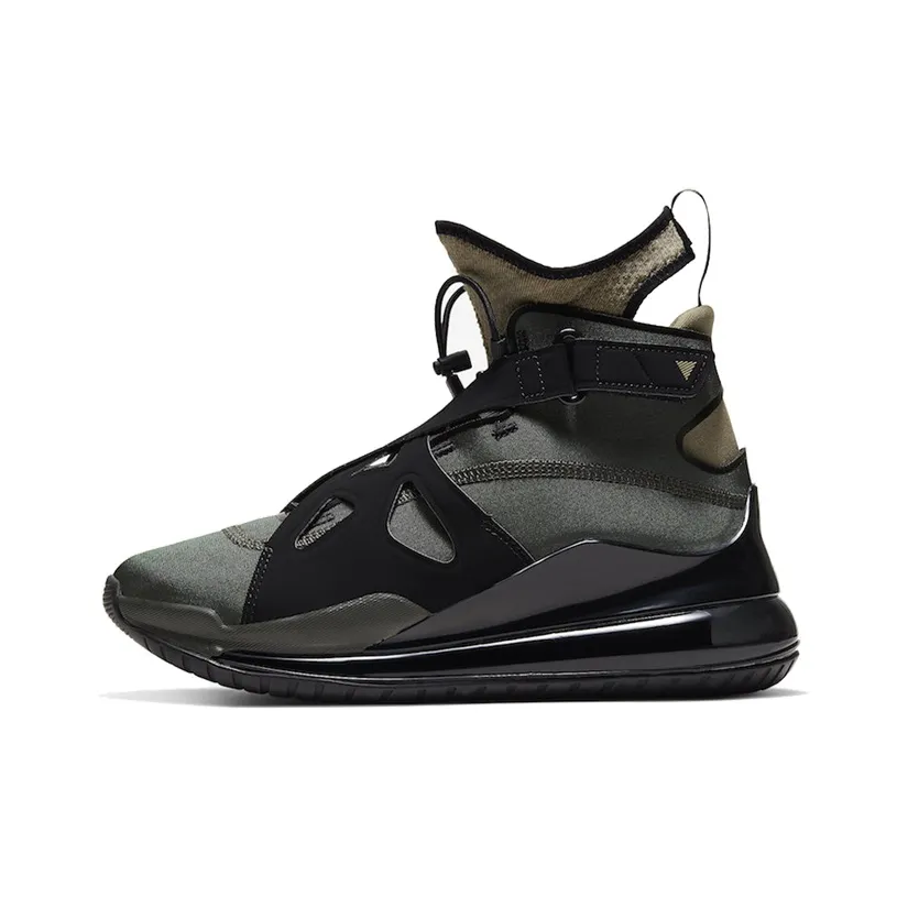 Jordan Air Latitude 720 Non Slip Легкий Высокий Топ Casual Женский Оливково-зеленый