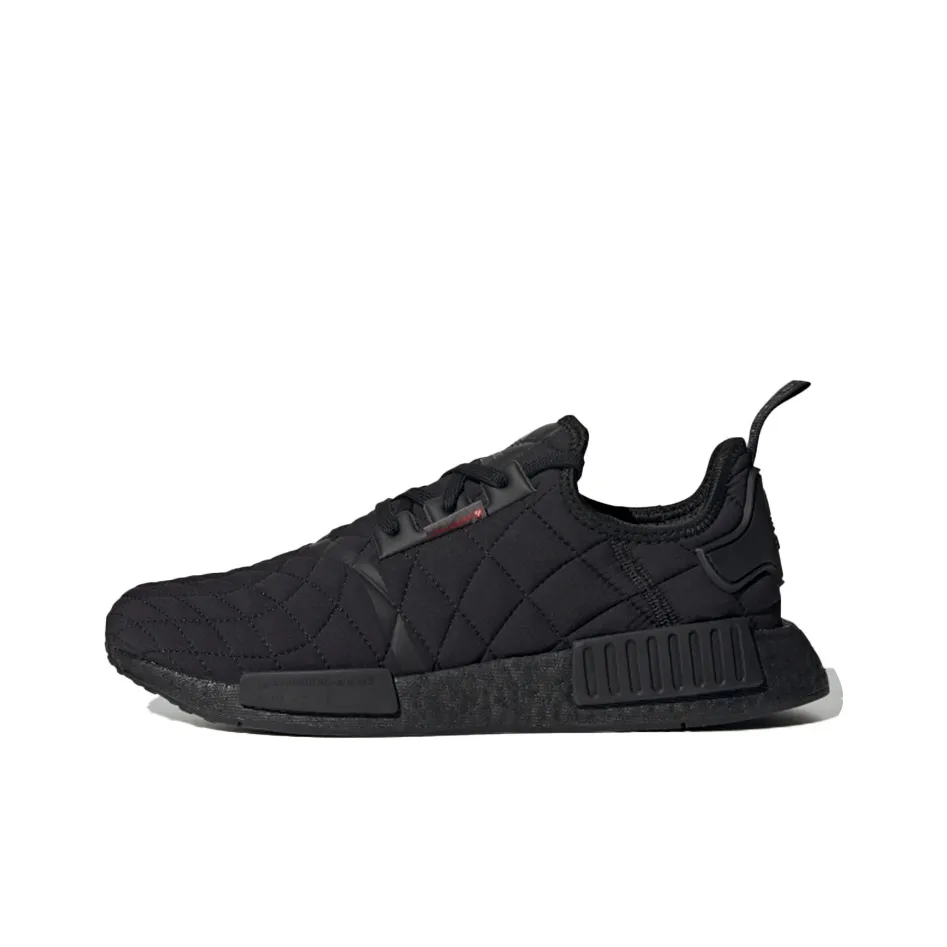 Adidas Originals NMD_R1 Slip-resistant Abrasion-resistant Low Top Casual Shoes Men's Standard Black Adidas Originals NMD_R1 Противоскользящий Устойчивый к истиранию Низкий Топ Повседневная Обувь Мужская Стандартный Черный