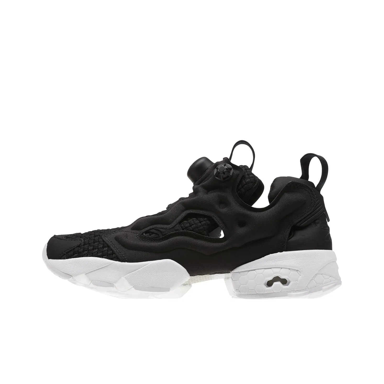 Reebok Instapump Fury Low Топ Повседневная обувь Женская Черный Белый