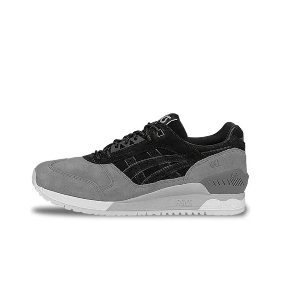 Asics Гель Respector Low Топ Casual Унисекс Черный Серый