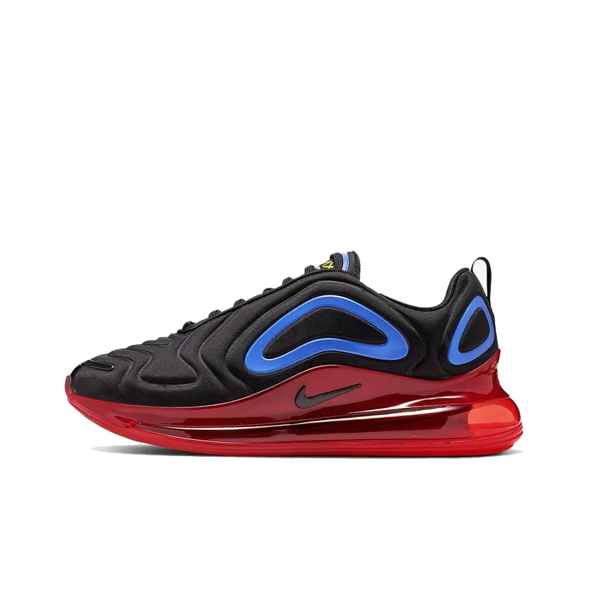 Nike Air Max 720 Low Топ Повседневная обувь Унисекс Черный Красный