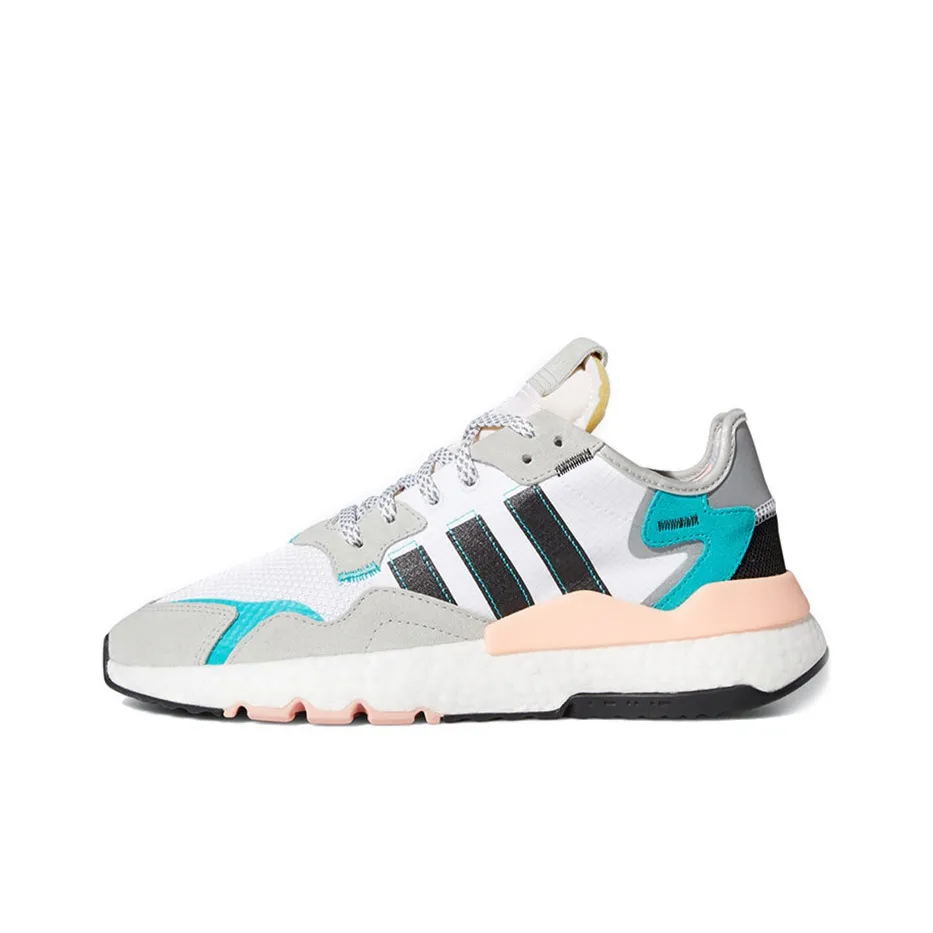 Adidas Nite Jogger White Hi Res Aqua