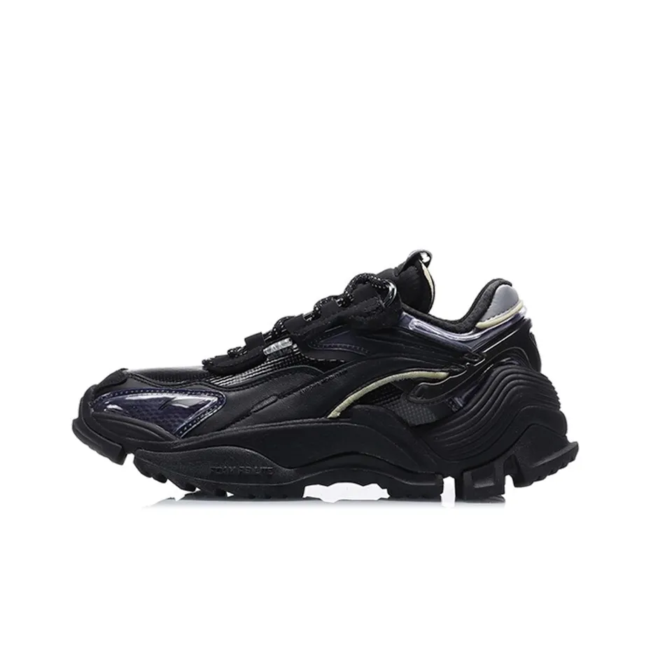 LiNing Casual Shoes Women's Low Top Black
