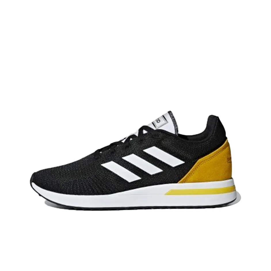 Adidas Neo Run 70S Slip-resistant и дышащий низкий топ повседневная обувь мужская черный желтый