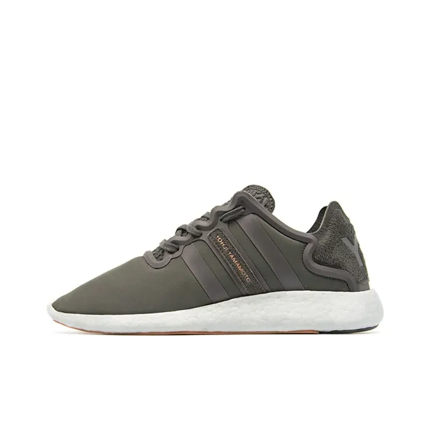 Y 3 Yohji RUN Boost Slip-resistant Low Top Casual Unisex Gray Y 3 Yohji RUN Boost противоскользящий низкий топ повседневный унисекс серый