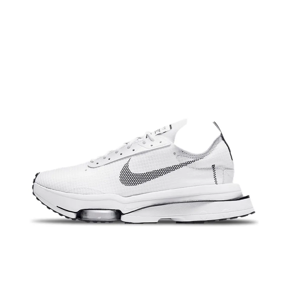 Nike Air Zoom Тип Low Топ Повседневная обувь Мужская Белый Черный