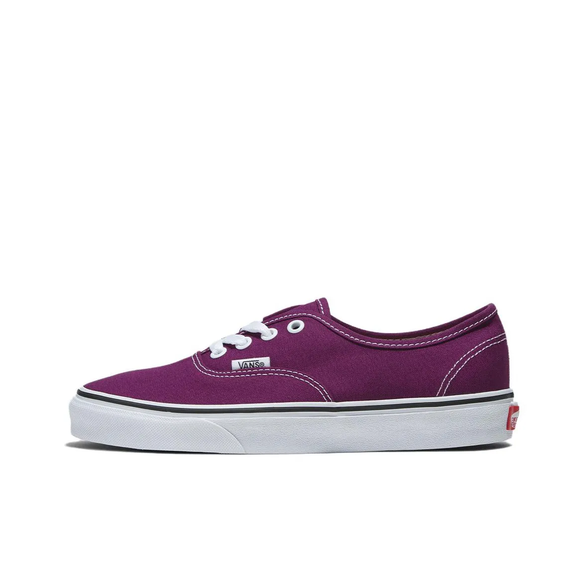 Vans Authentic Устойчивые к истиранию Низкие Кроссовки для скейтбординга Унисекс Фиолетовые