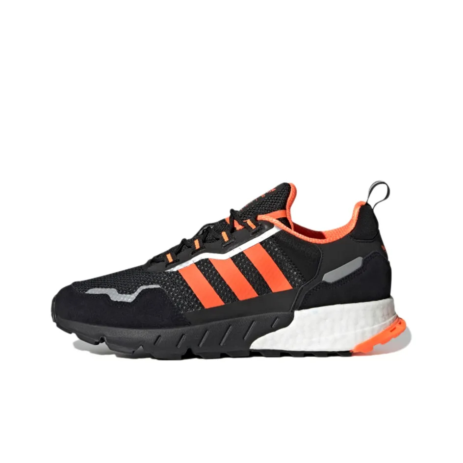 Adidas Originals ZX 1K Low Топ Casual Унисекс Черный Оранжевый