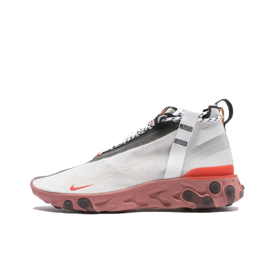 Nike React Runner Mid Wr Ispa White Light Crimson