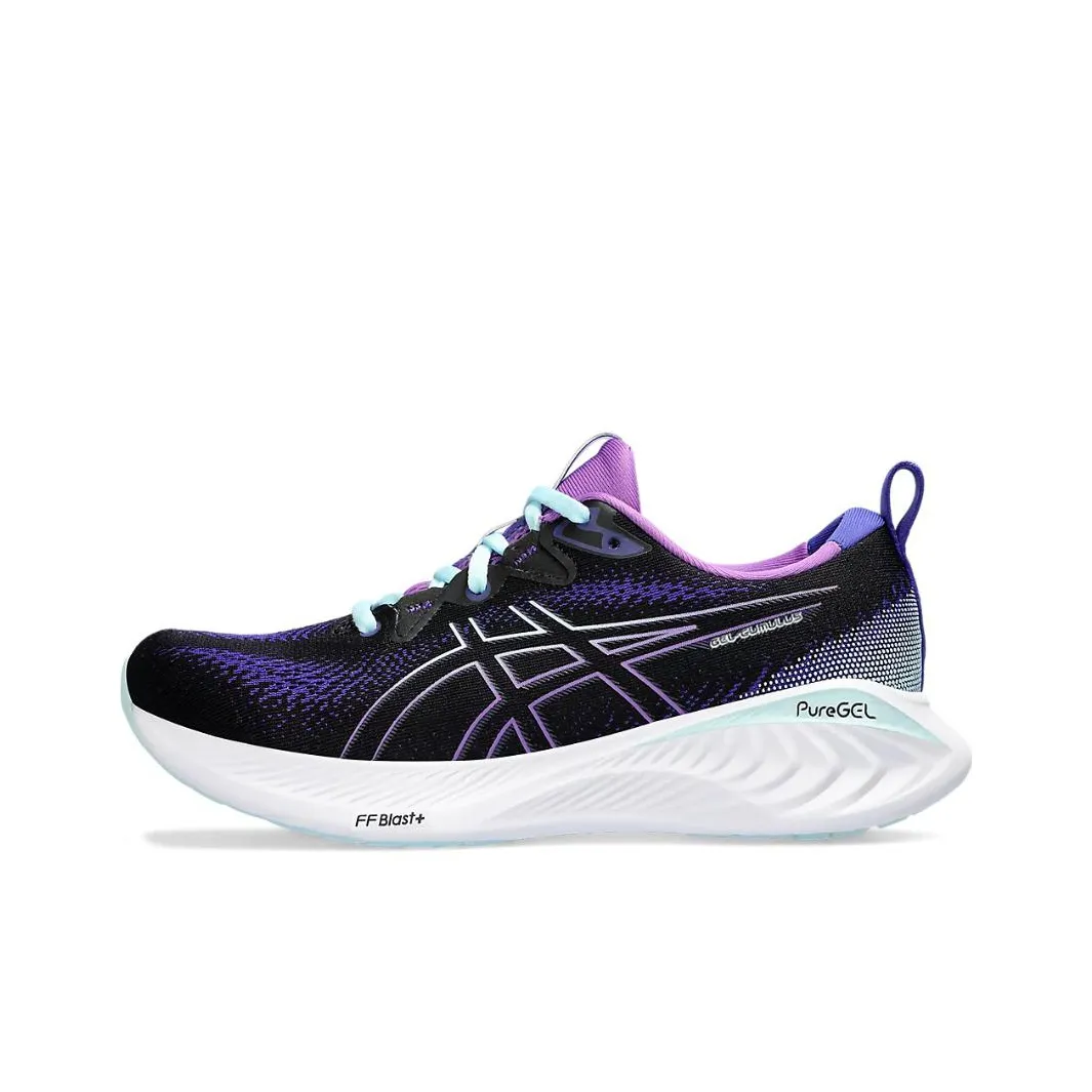 Asics Gel Cumulus 25 Black Aquamarine Women's