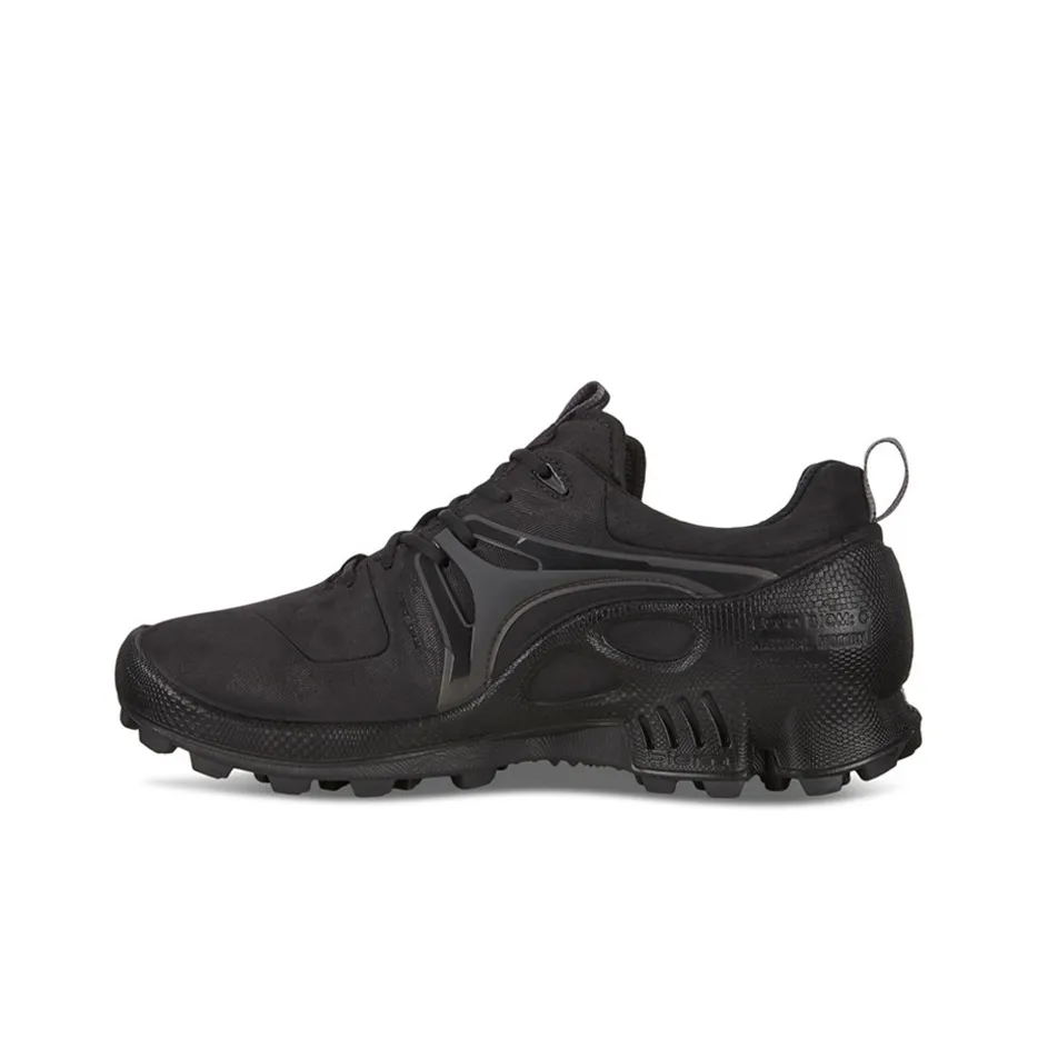 Ecco Biom C Trail Cushioning And Breathable Low Top Hiking Shoes Men's Black