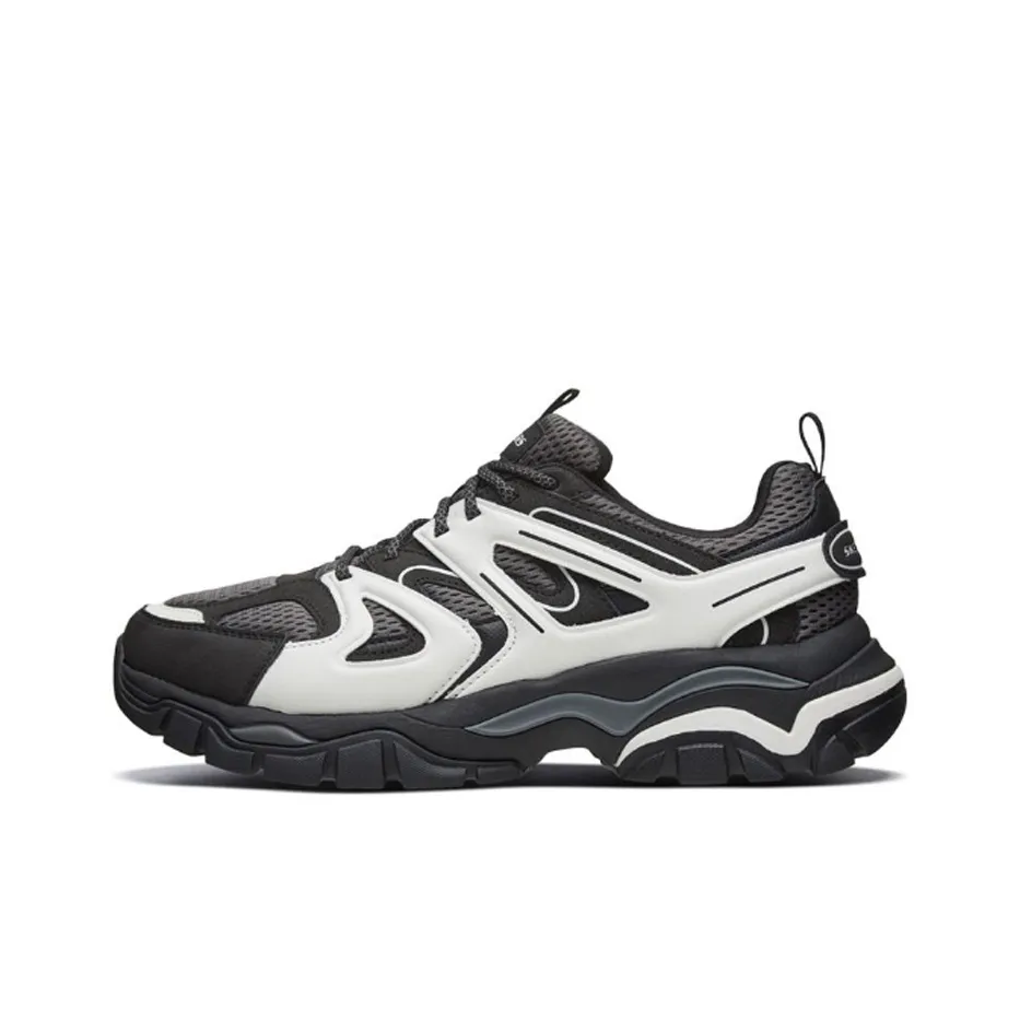 Skechers Rx Fit Stak Ultra Treso Casual Shoes Black/White