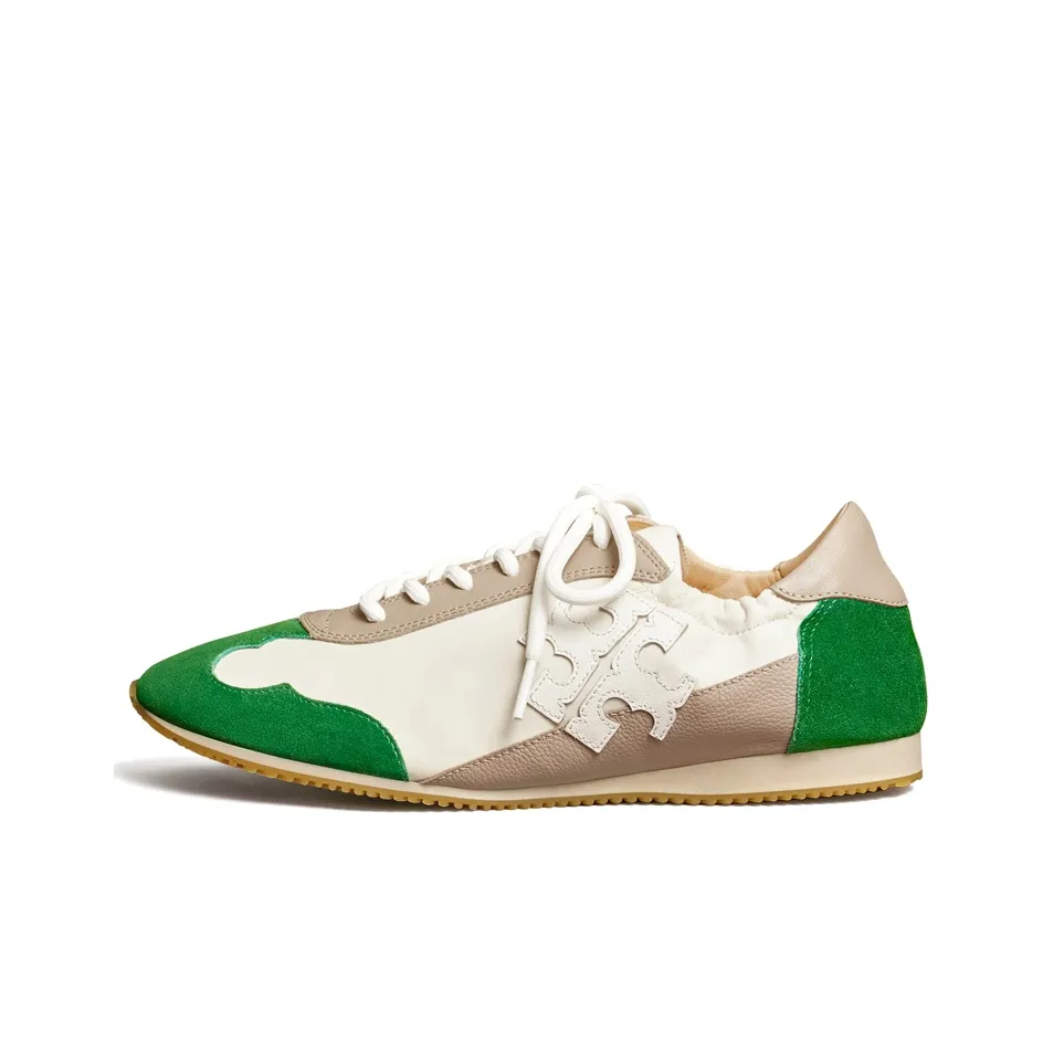 Tory Burch Tory Low Топ Повседневная обувь Женская Зеленая