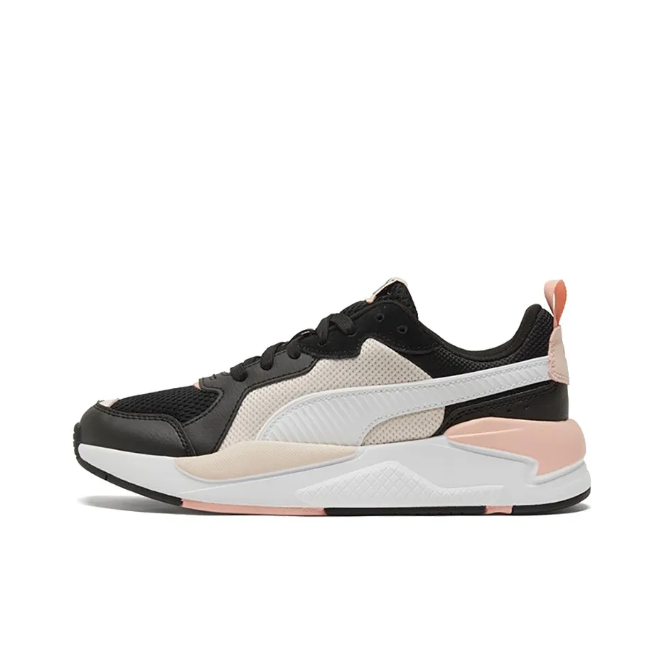 PUMA X Ray Black Pink White Low Tops Sports Shoe 'Black White Pink'
