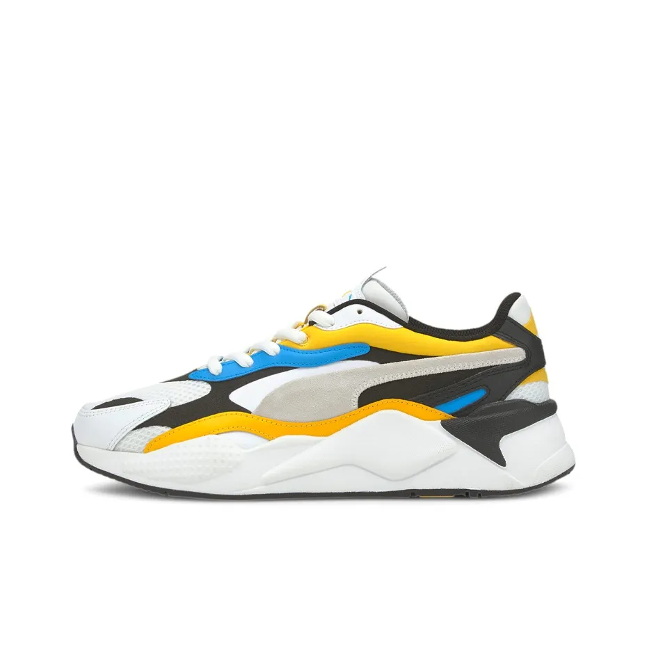 PUMA RS X Low Топ Casual Унисекс Белый Черный Синий