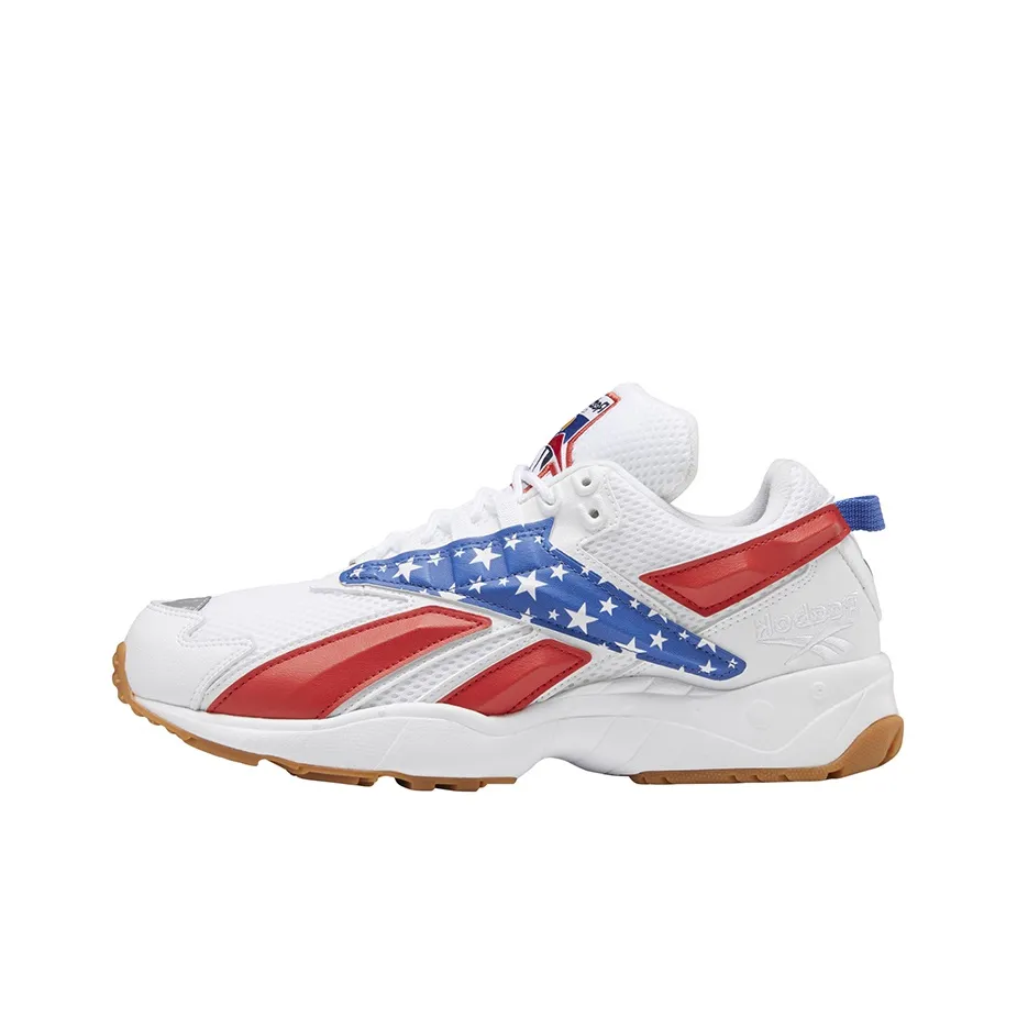 Reebok совместный бренд Intv Амортизация Низкий Топ Casual Унисекс Белый Синий