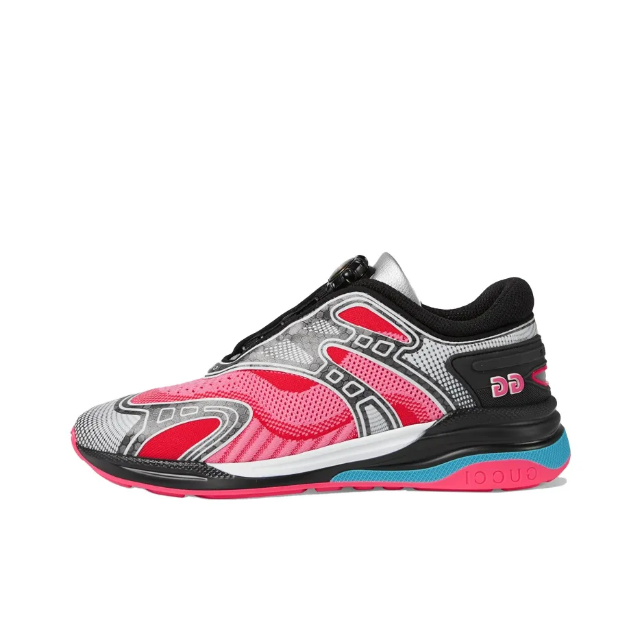 GUCCI Women's Ultrapace R 'Mismatched - Neon Pink Yellow'