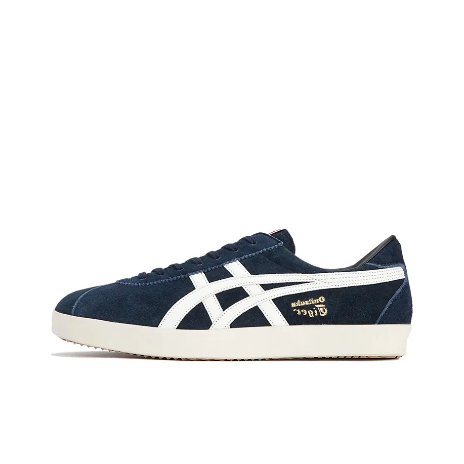 Onitsuka Tiger Противоскользящий Устойчивый к истиранию Низкий Топ Casual Мужской Синий Белый