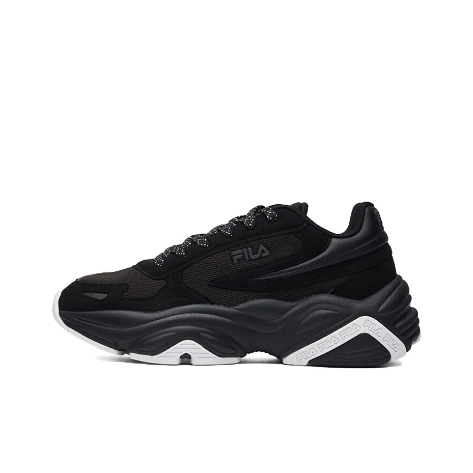 FILA Низкий Топ Casual Женский Черный