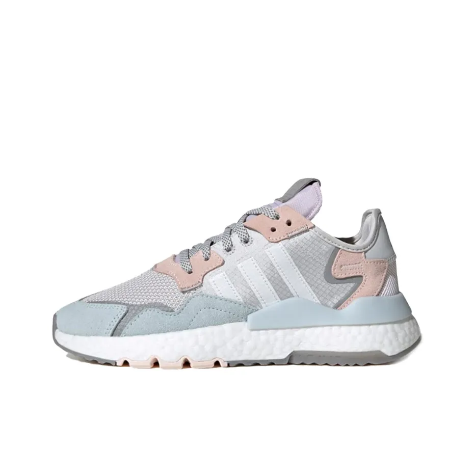 Adidas Nite Jogger 'Grey Pink Tint' Women's