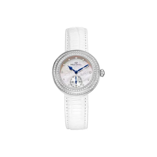 Sea Gull Ручной Механический Movement Женские Часы 36,536мм*36,5мм*36,5мм Белый