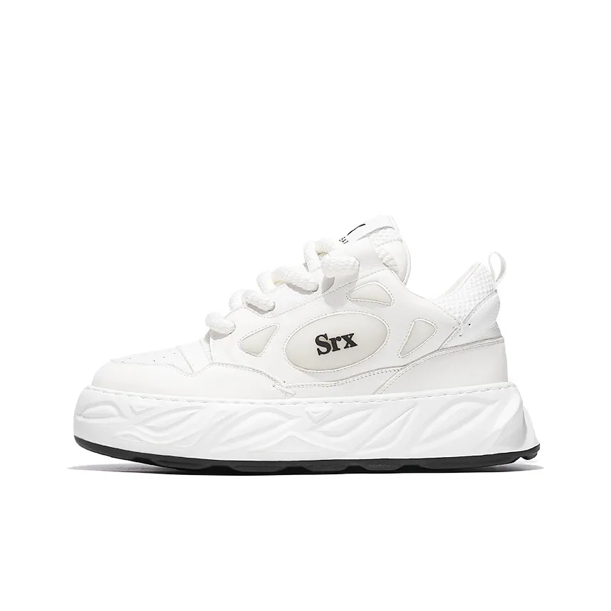 MOERBAI Original Machine Series Low Top Stylish Skateboarding Shoes Unisex White